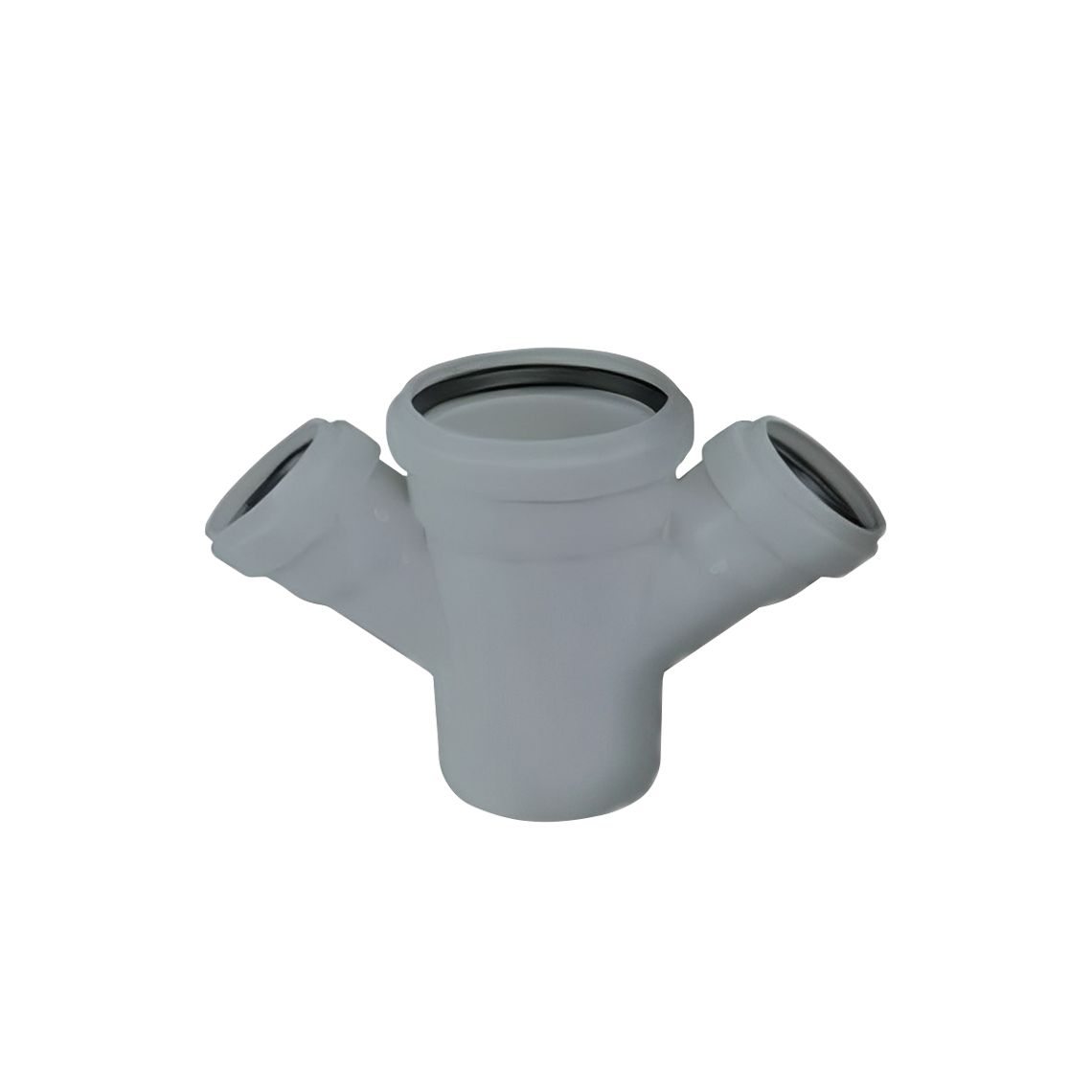 ჯვარედინი 160*110 (45 გრ.) +GF+ (PVC) — საკანალიზაციო მილი